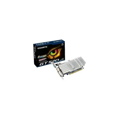 N520SL-1GI nVidia DDR3 1GB 64bit PCIe videokártya 3 év GV-N520SL-1GI fotó