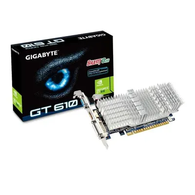 GT610 1GB DDR3 GV-N610SL-1GI fotó