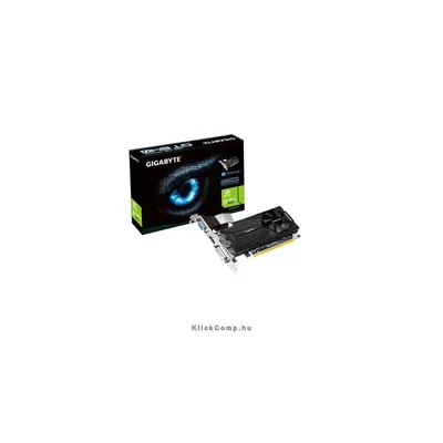 PCI-E Nvidia GT640 OC 1024MB, DDR5, 64bit, 1046 5000Mhz, DVI, HDMI, D-SUB, Single Slot Ventilátor GV-N640D5-1GL fotó