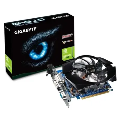 PCI-E Nvidia GT640 OC 2048MB, DDR3, 128bit, 1050 1800Mhz, 2xDVI, HDMI, D-SUB Dual Slot Ventilátor GV-N640OC-2GI fotó