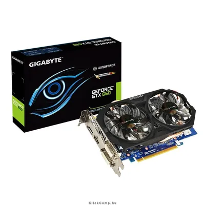 GTX660 2GB DDR5 GV-N660WF2-2GD fotó