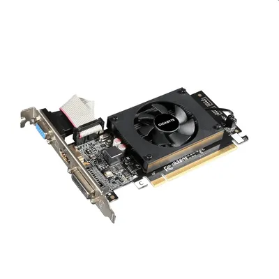 VGA GT710 2GB GDDR3 64bit PCIe Gigabyte nVIDIA GeForce GT710 videókárt GV-N710D3-2GL fotó