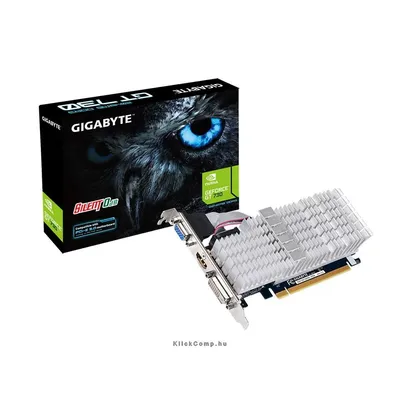 PCI-E Nvidia GT730 2048MB DDR3, 64bit, 902/1800MHz, Dsub, DVI, HDMI, LP, Single Slot Passzív GV-N730SL-2GL fotó