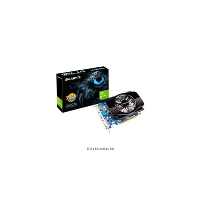 PCI-E Nvidia GT730 2048MB DDR3, 128bit, 700 1600MHz, Dsub, DVI, HDMI, Single Slot Ventilátor GV-N730-2GI fotó
