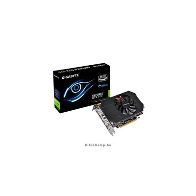 PCI-E Nvidia GTX970 4096MB, DDR5, 256bit, 1216 7000Mhz, 2xDVI, HDMI, 3xDP, Dual Slot ventillátor GV-N970IXOC-4GD fotó