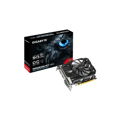 VGA Kártya R7-360 OC 2GB DDR5 DVI HDMI Dual Slot Ventilátor Gigabyte PCI-E GV-R736OC-2GD fotó