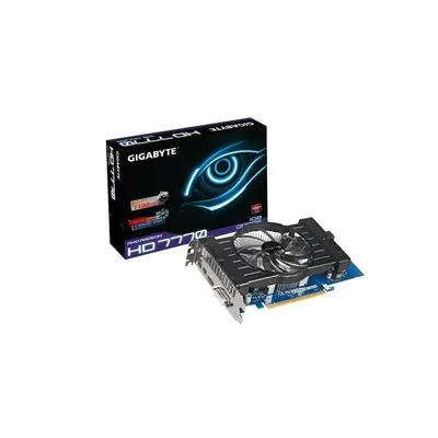 PCI-E AMD HD7770 OC 1024MB DDR5, 128bit, 1050 4500MHz, DVI, HDMI, 2xmDP, Dual Slot Ventilátor GV-R777OC-1GD-R2.0 fotó