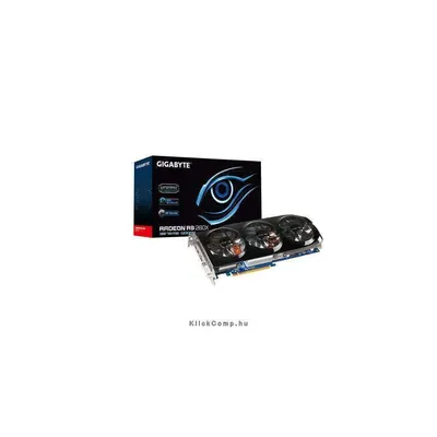 PCI-E AMD R9 280X 3072MB DDR5, 384bit, 1100 6000MHz, DVI, 2xmDP, HDMI, Dual Slot Ventilátor GV-R928XOC-3GD fotó