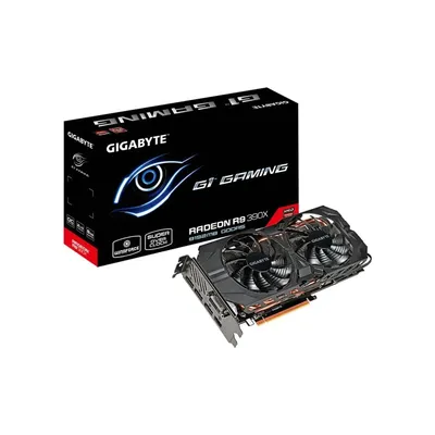 VGA R9-390X PCI-E 8 GB 512 bit AMD Radeon Gigabyte GV-R939XG1 GAMING-8GD videokártya GV-R939XG1GAMING-8GD fotó