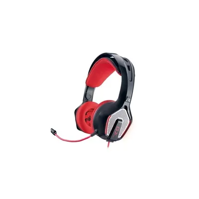 HS-G850 USB fekete-piros gamer headset Genius-31710057101 fotó
