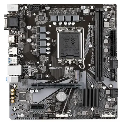 Alaplap H610 LGA1700 2xDDR5 Gigabyte H610M H mATX H610M-H fotó