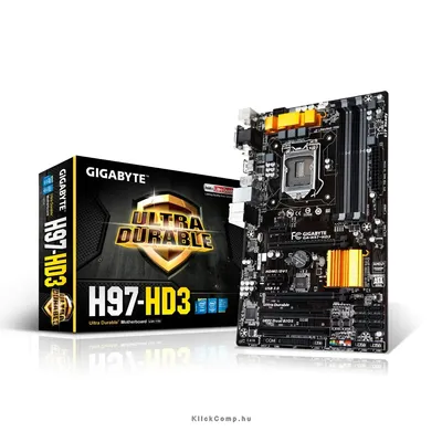 Alaplap H97 LGA1150 ATX Intel H97-HD3 fotó