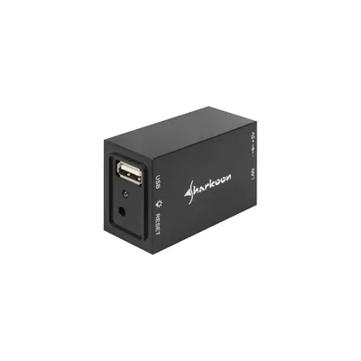Ethernet USB LAN port 100 - 1 portos USB szerver Sharkoon (1 év gar) - Már nem forgalmazott termék HALSHA9381 fotó