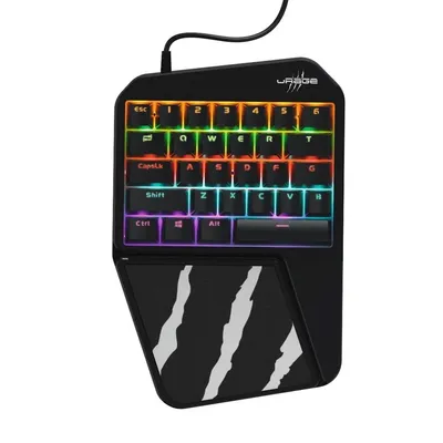 Gamer billentyűzet USB Hama uRage Exodus 410 fekete UK HAMA-186062 fotó