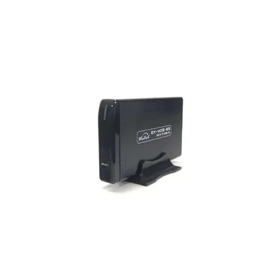 3.5" USB2 SATA alu k.ház fekete HDSUB3AG fotó