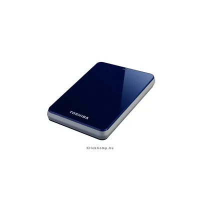 1TB Külső HDD 2.5" USB3.0Toshiba Canvio Connect Kék fényes HDTC710EL3AA fotó