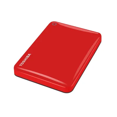 3TB Külső HDD 2.5" USB3.0 Toshiba Canvio Connect II Vörös 10GB Cloud Storage HDTC830ER3CA fotó