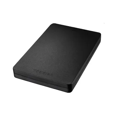 2TB Külső HDD 2.5&#34; USB3.0 Toshiba Canvio Alu Fekete aluminium metál fényű HDTH320EK3AB fotó