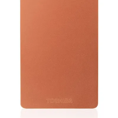 2TB Külső HDD 2.5" USB3.0 Toshiba Canvio Alu Vörös aluminium metál fényű HDTH320ER3AB fotó