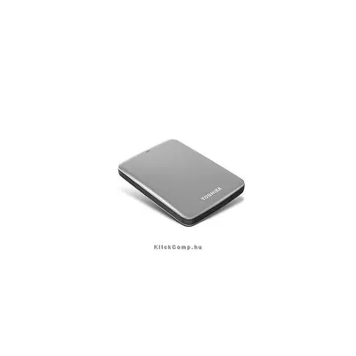 2TB Külső HDD 2.5&#34; USB3.0 Toshiba Canvio Alu Ezüst aluminium, metál fényű HDTH320ES3CA fotó