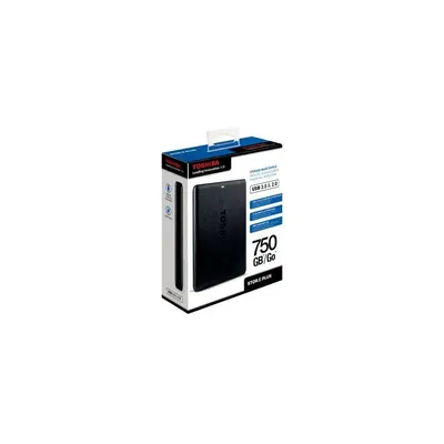 Toshiba Külső HDD 2.5" 750GB STOR.E PLUS, Black USB3.0 HDTP107EK3AA fotó