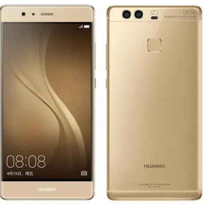 Dual sim mobiltelefon Huawei P9 (DualSIM) - 32GB - Arany HP9_G32DS fotó