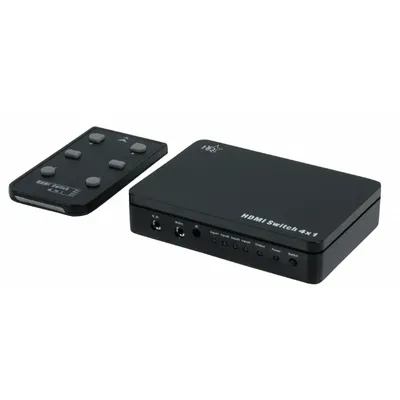 4 PORTOS HDMI KAPCSOLÓ, 3D TÁMOGATÁSSAL HQSSH100 fotó
