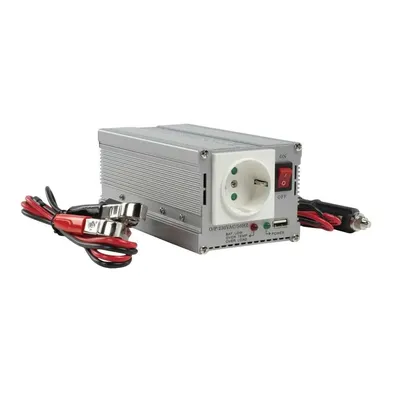 Inverter 12 230 V 300 W USB csatlakozóval HQ-INV300WU-12 fotó