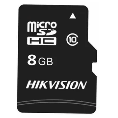 8GB Memória-kártya micro SDHC Class10 Hikvision - Már nem HS-TF-C1-8GB-AN fotó