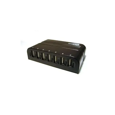 7 portos USB HUB tápegységgel HUB007G fotó