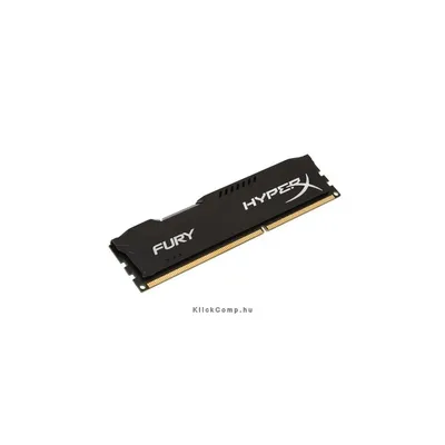 4GB DDR3 Memória 1600MHz KINGSTON HyperX FURY fekete HX316C10FB HX316C10FB_4 fotó