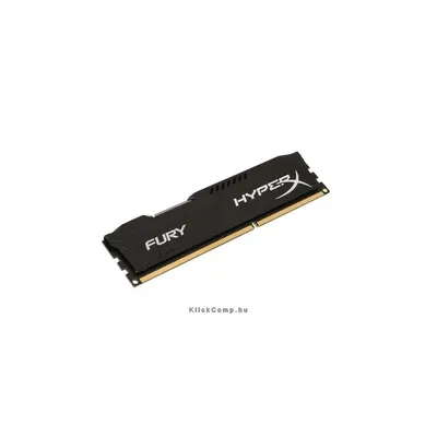 8GB DDR3 Memória 1600MHz KINGSTON HyperX FURY fekete HX316C10FB 8 HX316C10FB_8 fotó