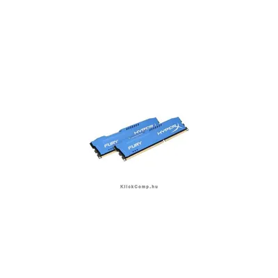 8GB DDR3 1600MHz CL10 2x4GB HyperX Fury Blue HX316C10FK2_8 fotó