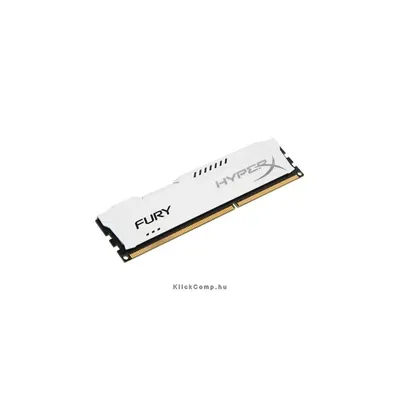 4GB DDR3 Memória 1600MHz KINGSTON HyperX FURY fehér HX316C10FW 4 HX316C10FW_4 fotó