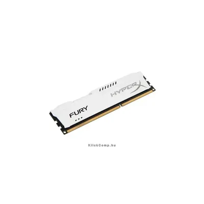 8GB DDR3 Memória 1600MHz KINGSTON HyperX FURY fehér HX316C10FW 8 HX316C10FW_8 fotó