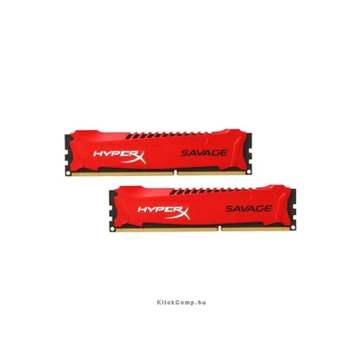 8GB DDR3 Memória 1600MHz Kit! 2db 4GB memória KINGSTON HyperX Savage XMP HX316C9SRK2 8 HX316C9SRK2_8 fotó