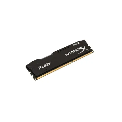 4GB DDR3 memória 1600MHz Kingston HyperX FURY fekete LoVo HX316LC10FB 4 HX316LC10FB_4 fotó