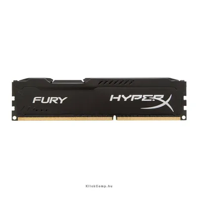 8GB DDR3 1866MHz CL10 HyperX Fury Black HX318C10FB_8 fotó