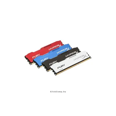 8GB DDR3 memória 1866MHz CL10 DIMM memória Kit of 2 Kingston HyperX FURY Blue HX318C10FK2_8 fotó
