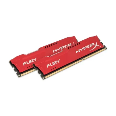 16GB DDR3 Memória 1866MHz CL10 2x8GB Kingston HyperX Fury HX318C10FRK216 fotó