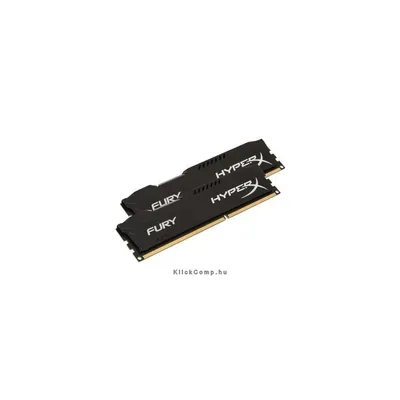 8GB DDR3 memória 1866MHz Kit 2db 4GB Kingston HyperX FURY fekete LoVo HX318LC11FBK2 8 HX318LC11FBK2_8 fotó
