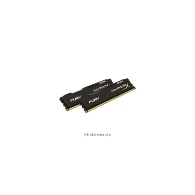 16GB DDR4 Memória 2133MHz CL14 DIMM (Kit of 2) KINGSTON HYPERX Fury Black Series HX421C14FB2K2_16 fotó