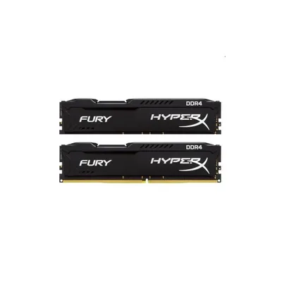 32GB DDR4 memória 2133MHz fekete Kit 2db 16GB Kingston HyperX FURY  HX421C14FBK2 32 HX421C14FBK2_32 fotó