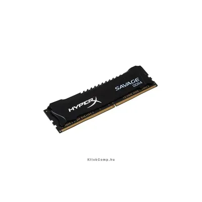 4GB DDR4 memória 2400MHz Kingston HyperX Savage Fekete XMP HX424C12SB2 4 HX424C12SB2_4 fotó