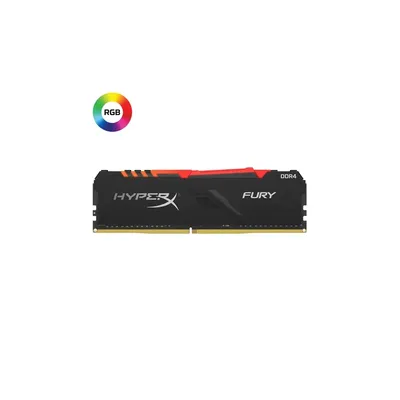 8GB DDR4 memória 2400MHz Kingston HyperX FURY RGB HX424C15FB3A_8 fotó
