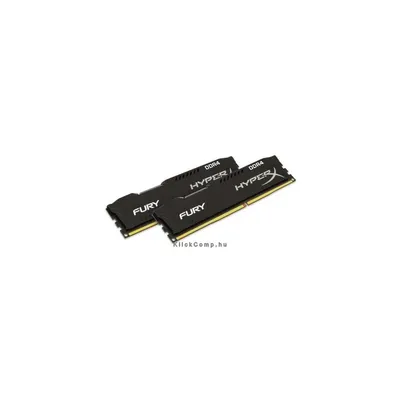16GB DDR4 memória 2400MHz Kingston HyperX FURY HX424C15FBK2 16 fekete Kit 2db 8GB HX424C15FBK2_16 fotó