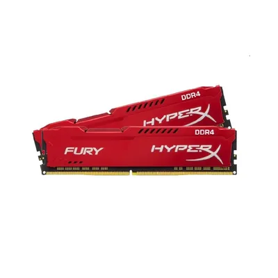 16GB DDR4 memória 2400MHz 1Rx8 Kingston HyperX FURY piros HX424C15FR2K2_16 fotó