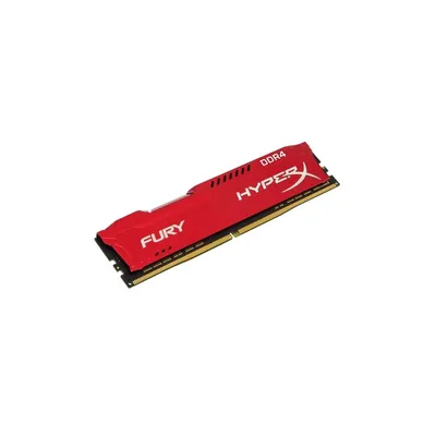 8GB DDR4 memória 2400MHz 1Rx8 Kingston HyperX FURY piros HX424C15FR2_8 fotó