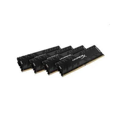 32GB DDR4 memória 2666MHz Kit 4db 8GB Kingston HyperX HX426C13PB3K4_32 fotó