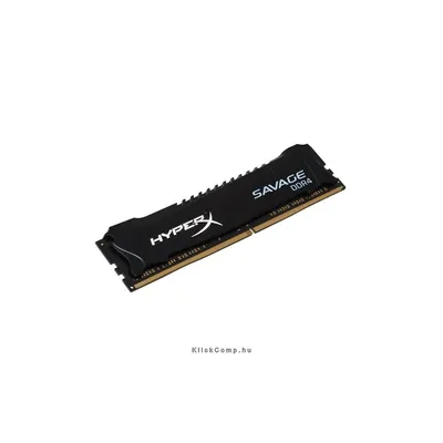 4GB DDR4 memória 2666MHz Kingston HyperX Savage Fekete XMP HX426C13SB2 4 HX426C13SB2_4 fotó